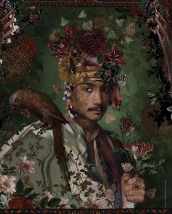 Ce poster Voglio Bene disponible en 3 formats offre un équilibre parfait entre art et sophistication. Avec ses motifs baroques et néoclassiques, il sublime vos murs tout en apportant une esthétique italienne raffinée. Modèle "Le Sultan" collection 2024
