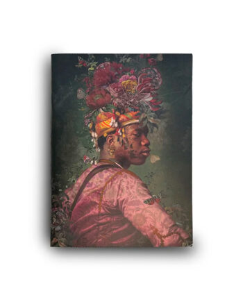 Cahier A5 Voglio Bene "Akeem" Couverture finition mat 60 pages fabriqué en Europe