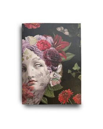 Cahier A5 Voglio Bene "Aphrodite" Couverture finition mat 60 pages fabriqué en Europe