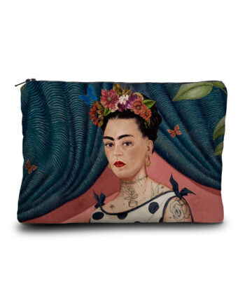 Porte Monnaie fantaisie en tissu Italien modèle "La Muse" design par la marque Voglio Bene pour la Collection 2026